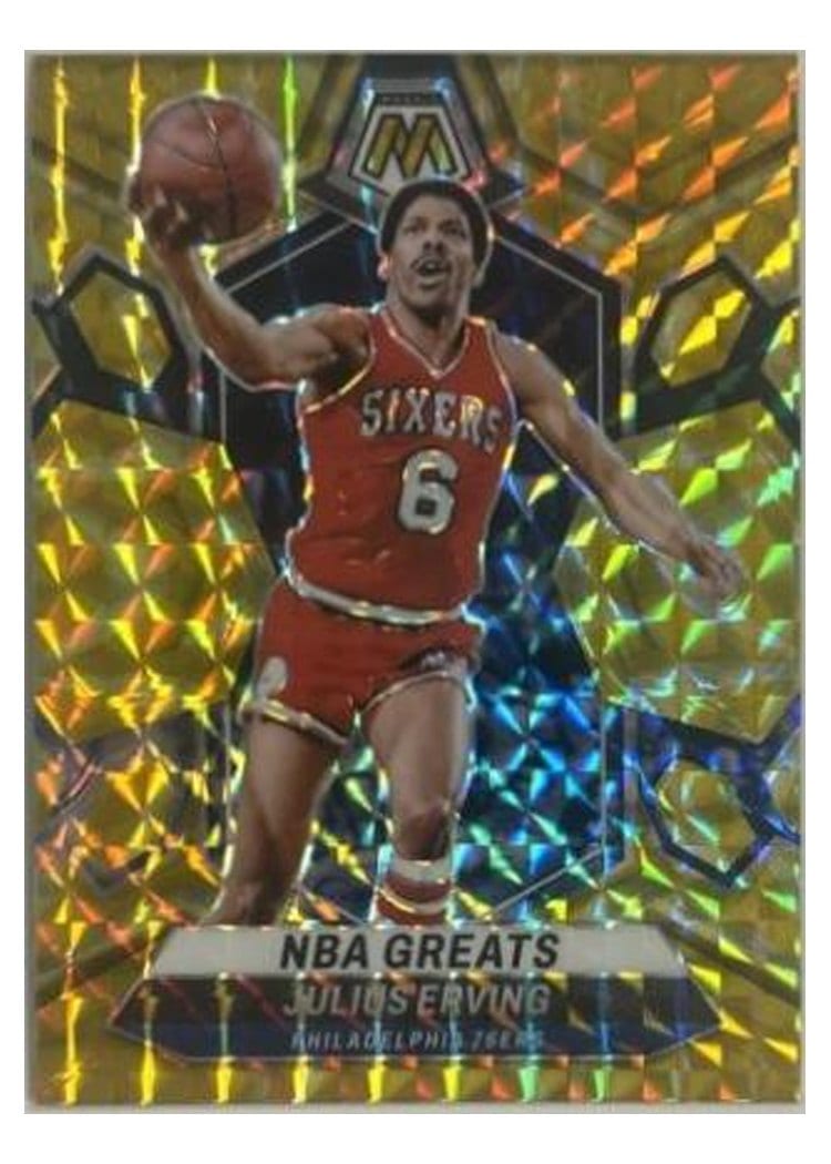 2023-24 Panini Mosaic Base Set Julius Erving #292 card