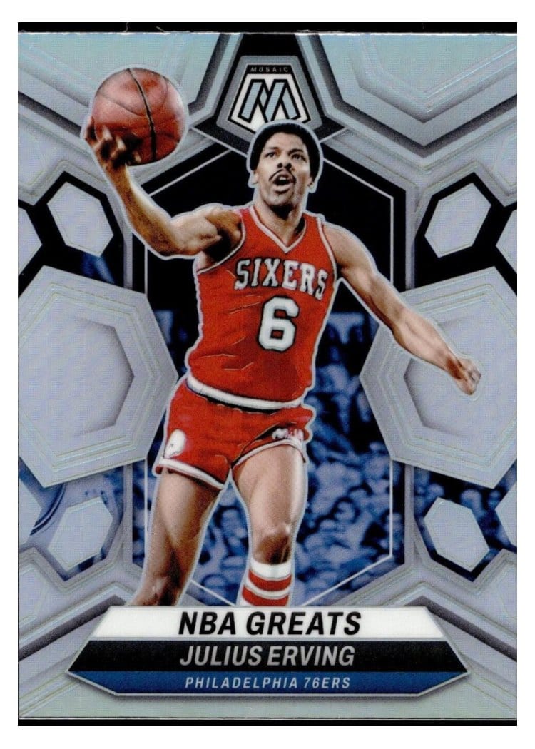2023-24 Panini Mosaic Base Set Julius Erving #292 card