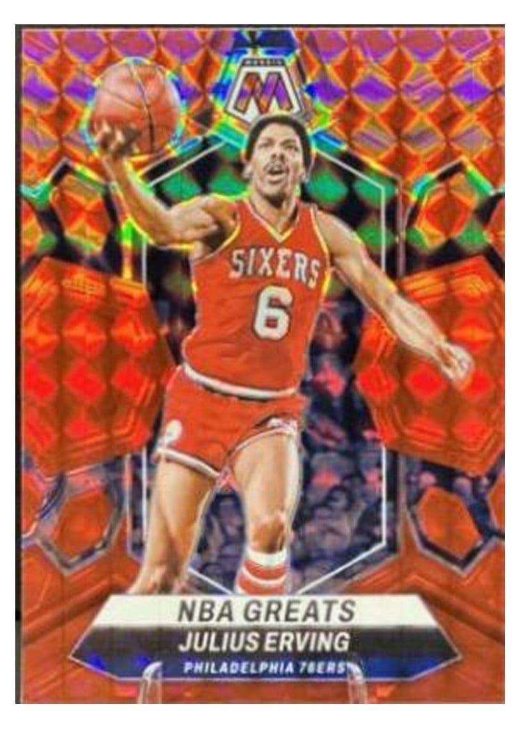2023-24 Panini Mosaic Base Set Julius Erving #292 card