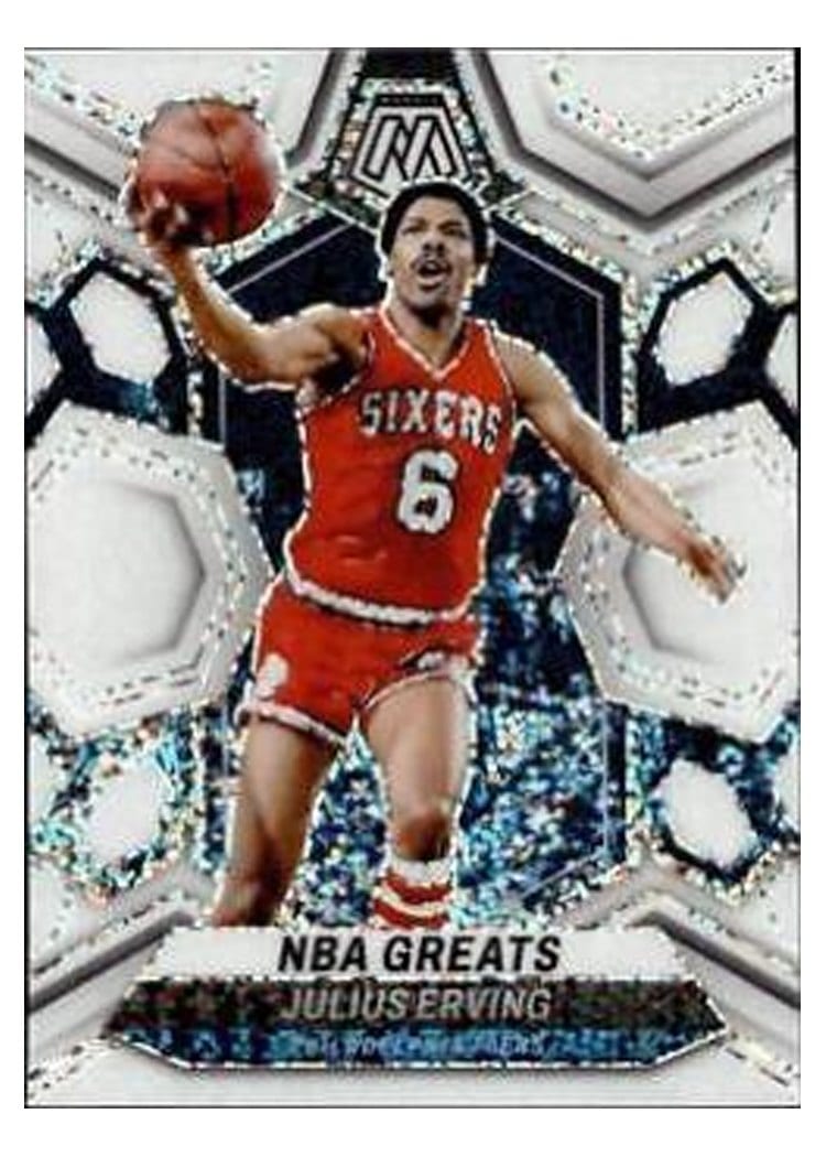 2023-24 Panini Mosaic Base Set Julius Erving #292 card