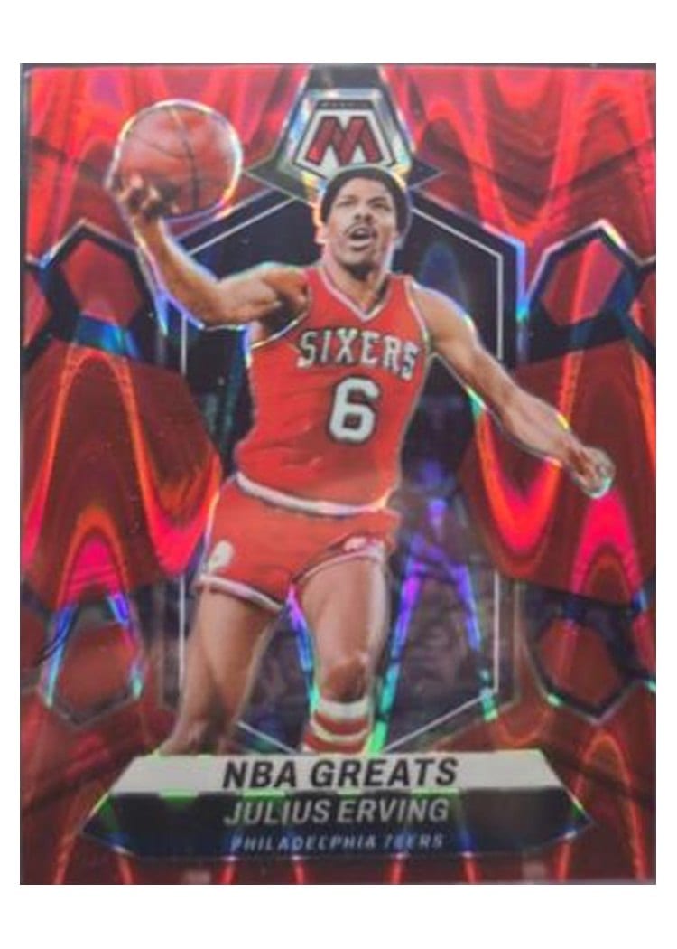 2023-24 Panini Mosaic Base Set Julius Erving #292 card