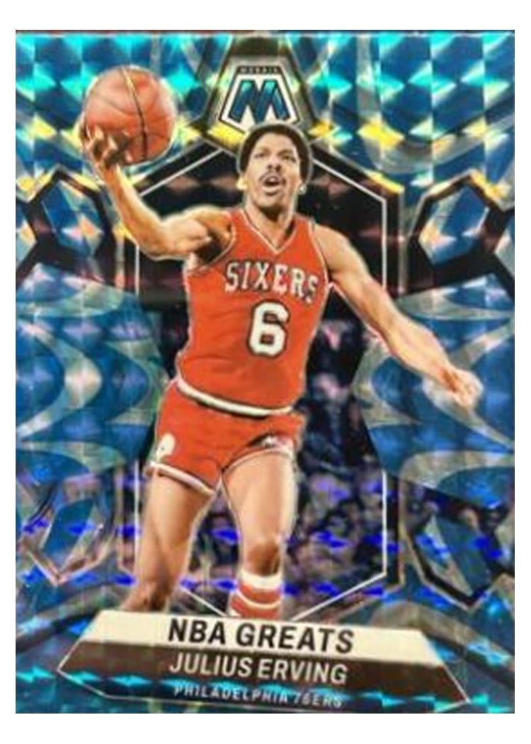 2023-24 Panini Mosaic Base Set Julius Erving #292 card