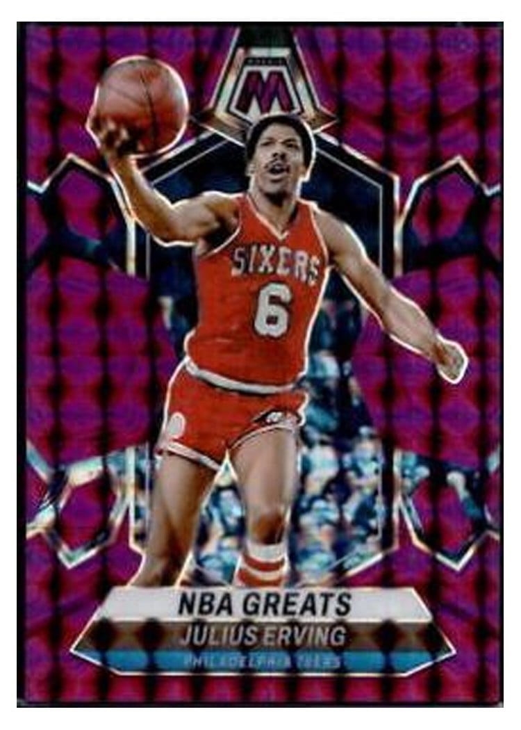 2023-24 Panini Mosaic Base Set Julius Erving #292 card