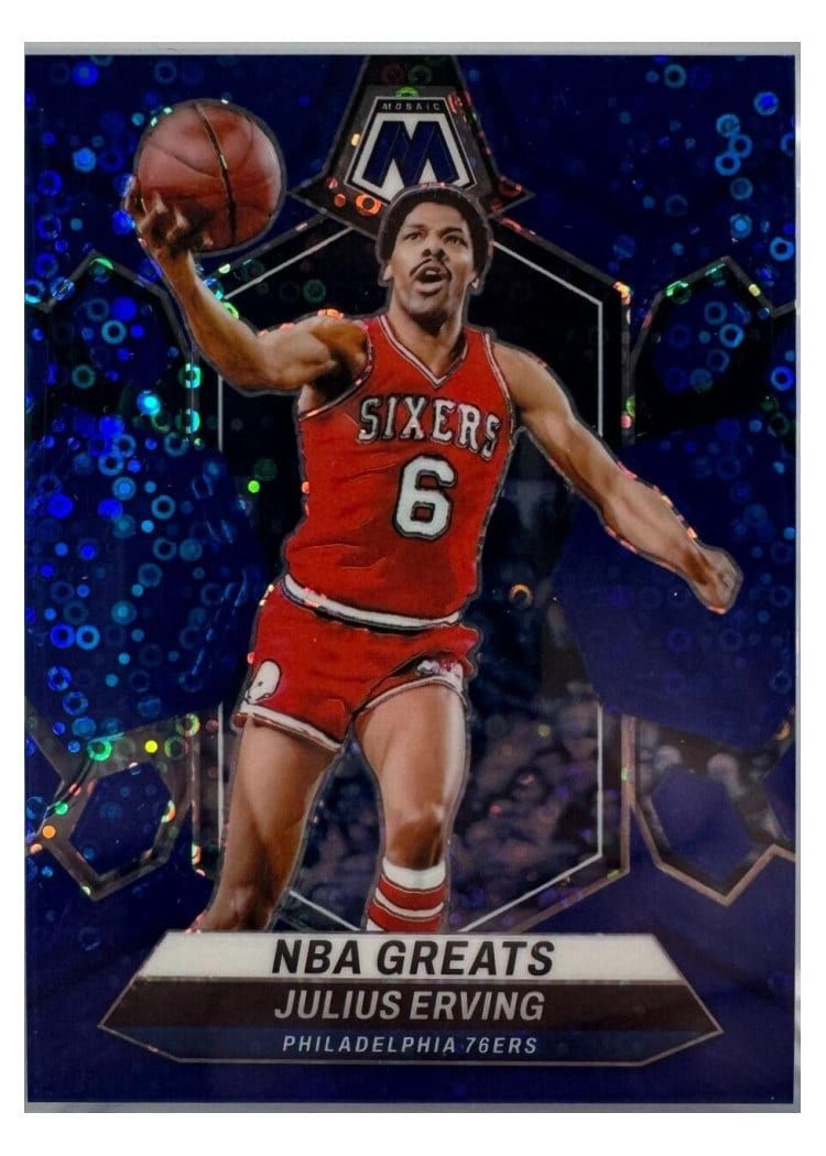 2023-24 Panini Mosaic Base Set Julius Erving #292 card