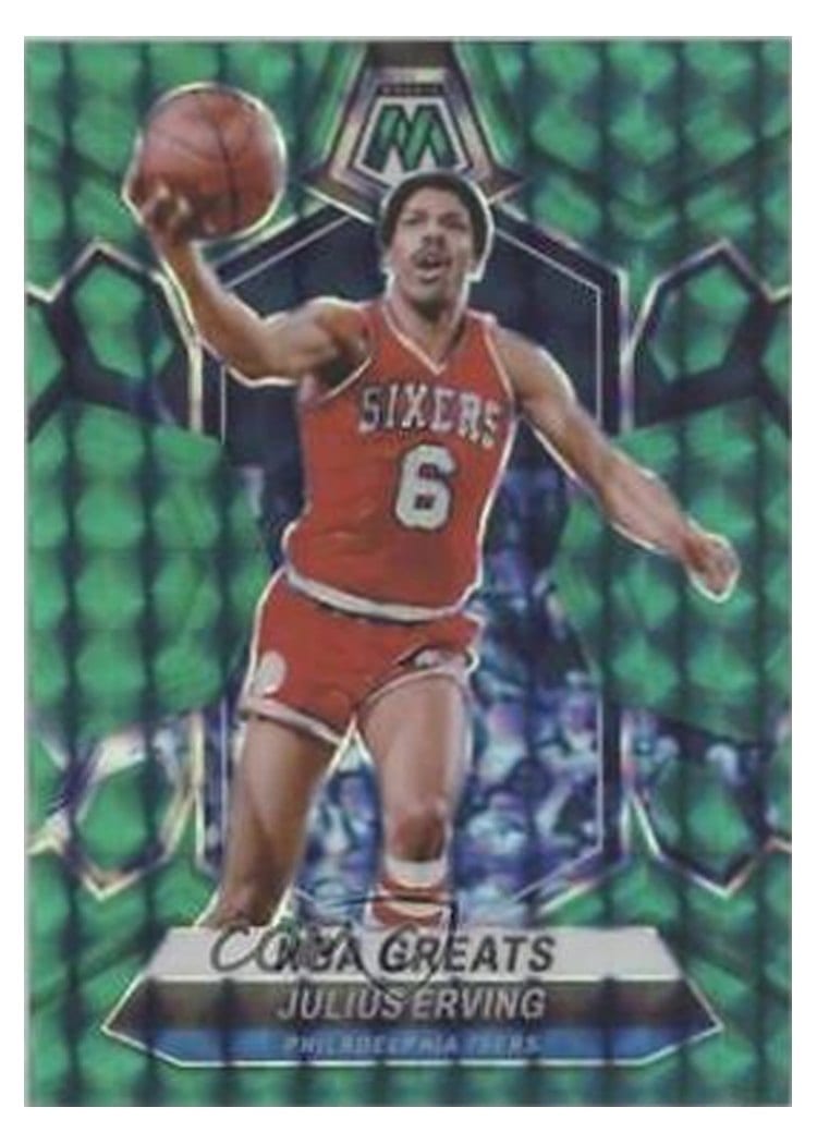 2023-24 Panini Mosaic Base Set Julius Erving #292 card
