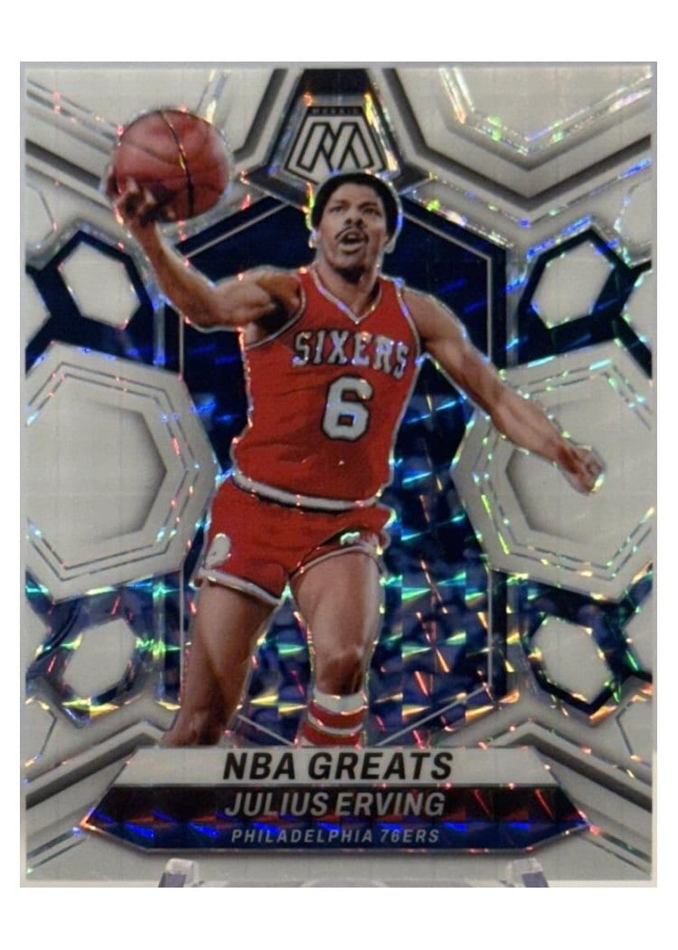 2023-24 Panini Mosaic Base Set Julius Erving #292 card