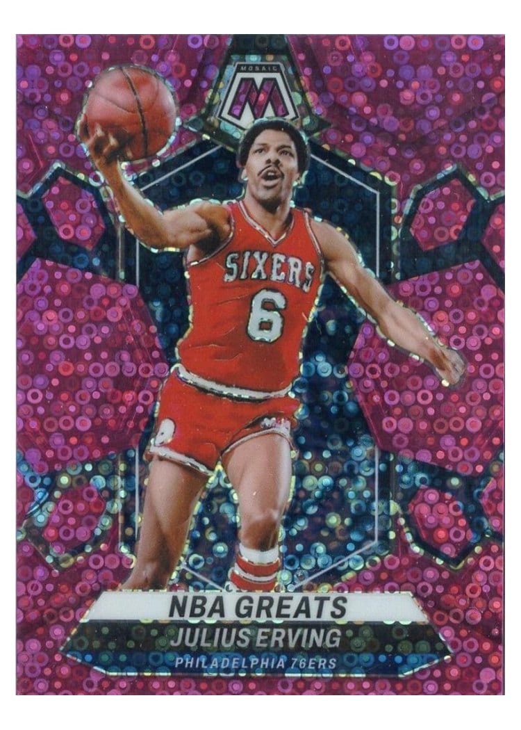 2023-24 Panini Mosaic Base Set Julius Erving #292 card