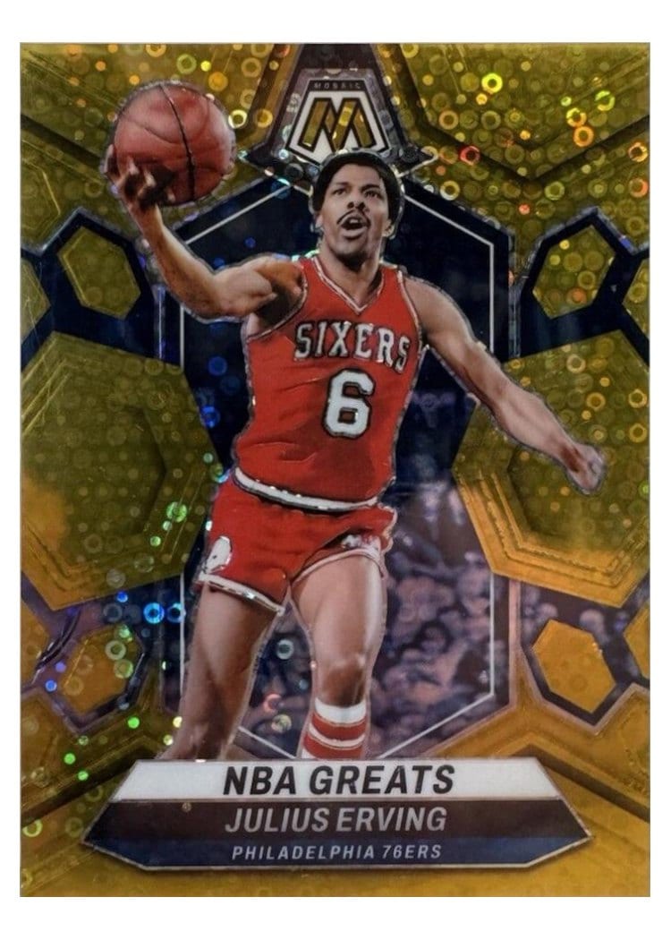 2023-24 Panini Mosaic Base Set Julius Erving #292 card