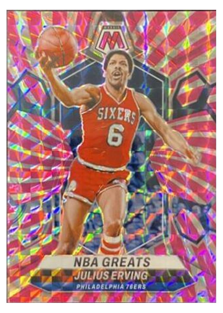 2023-24 Panini Mosaic Base Set Julius Erving #292 card