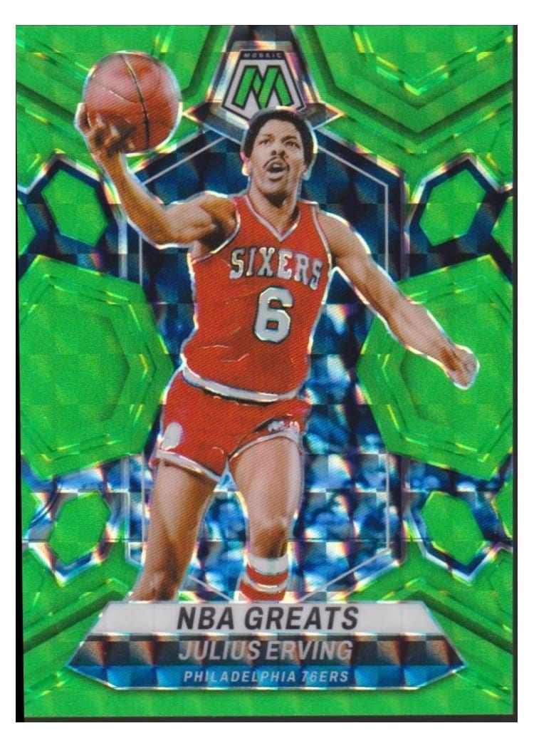 2023-24 Panini Mosaic Base Set Julius Erving #292 card