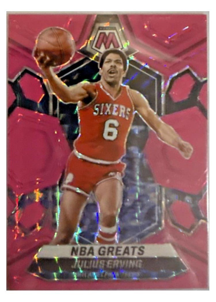 2023-24 Panini Mosaic Base Set Julius Erving #292 card