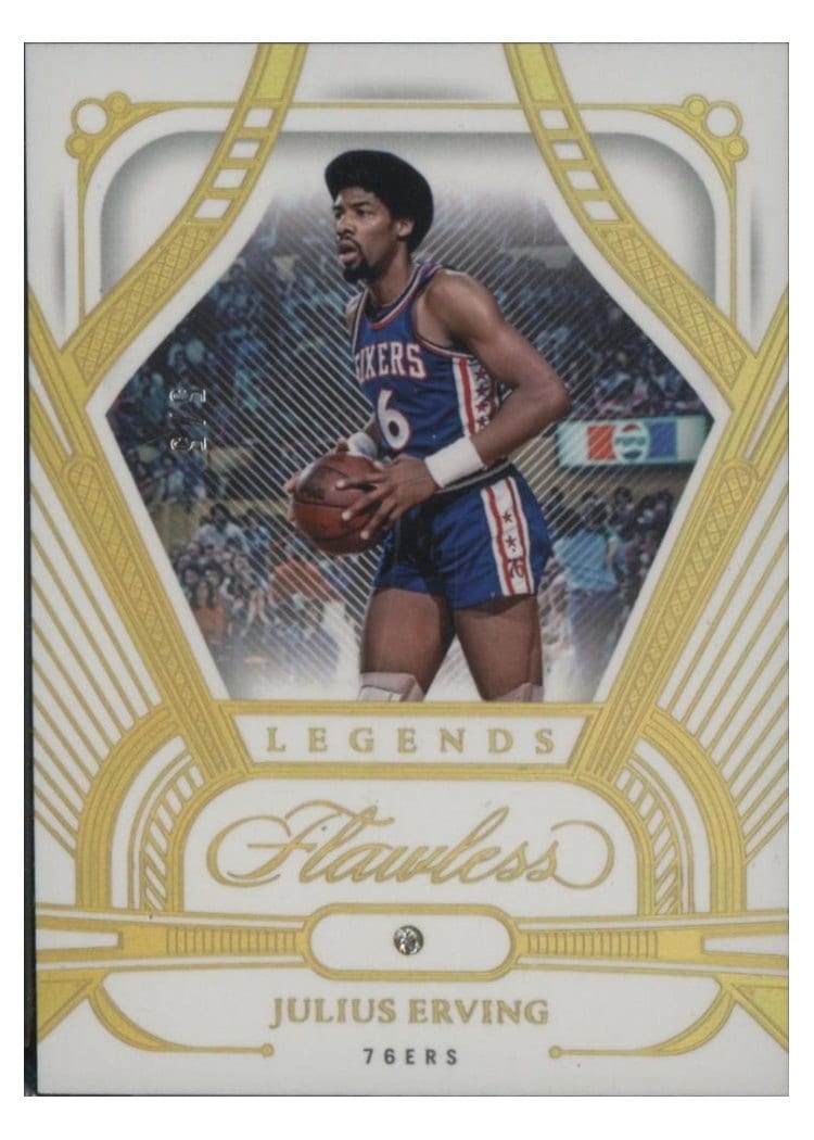2023 Panini Flawless Julius Erving #112 card