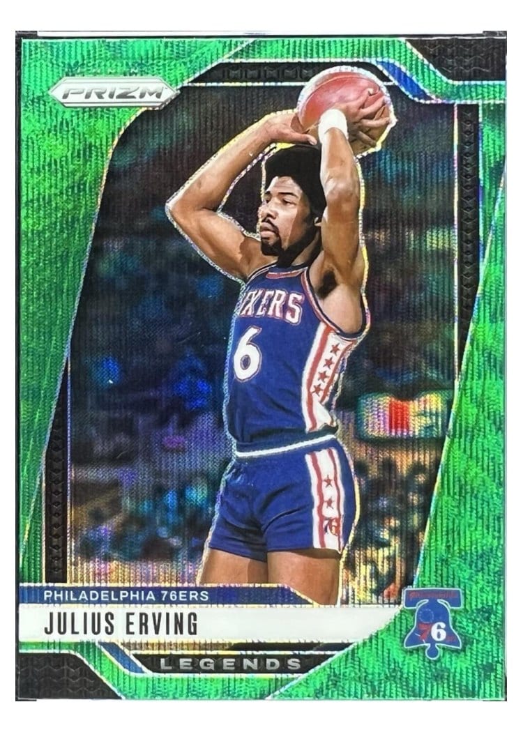 2024-25 Panini Prizm Base Set Julius Erving #292 card