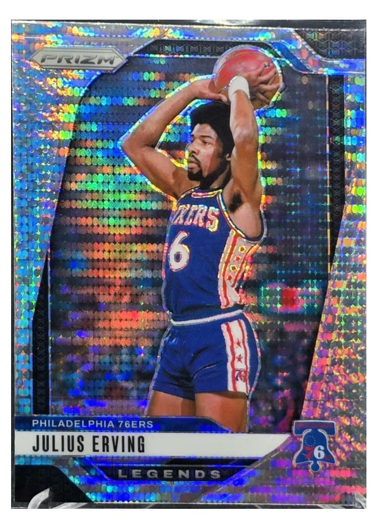 2024-25 Panini Prizm Base Set Julius Erving #292 card
