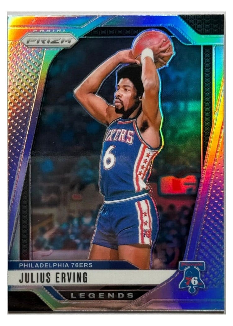 2024-25 Panini Prizm Base Set Julius Erving #292 card