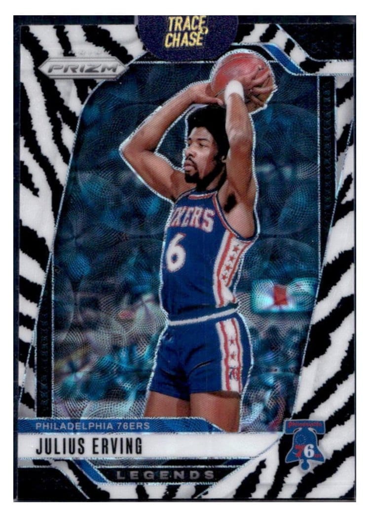 2024-25 Panini Prizm Base Set Julius Erving #292 card