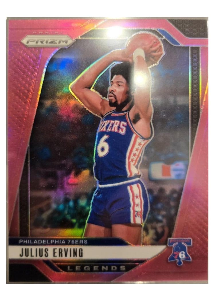 2024-25 Panini Prizm Base Set Julius Erving #292 card