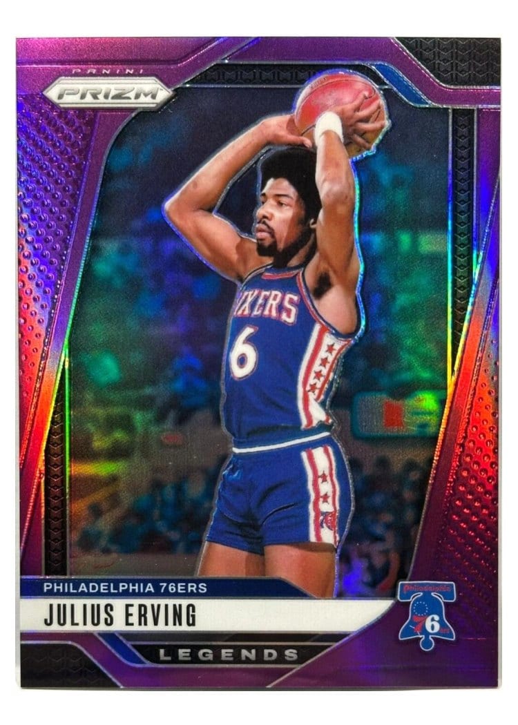 2024-25 Panini Prizm Base Set Julius Erving #292 card