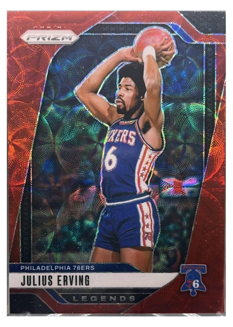 2024-25 Panini Prizm Base Set Julius Erving #292 card