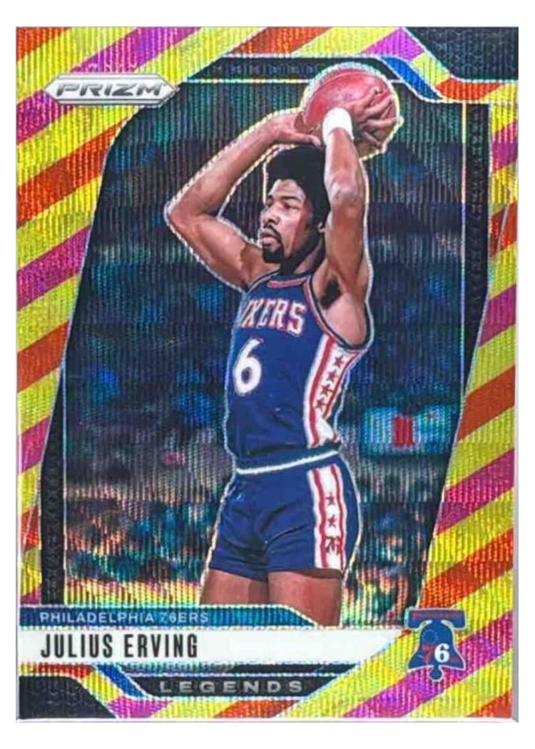 2024-25 Panini Prizm Base Set Julius Erving #292 card