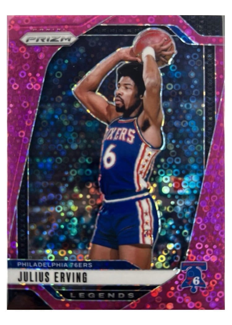 2024-25 Panini Prizm Base Set Julius Erving #292 card