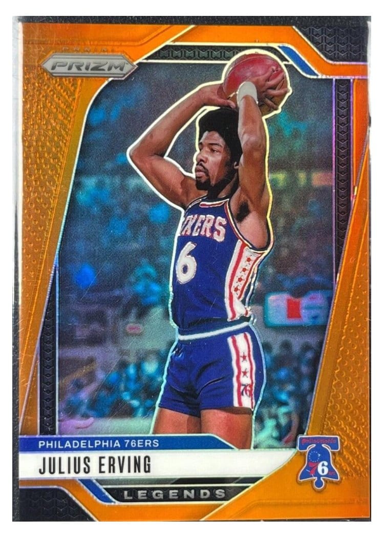 2024-25 Panini Prizm Base Set Julius Erving #292 card