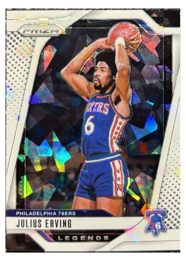 2024-25 Panini Prizm Base Set Julius Erving #292 card
