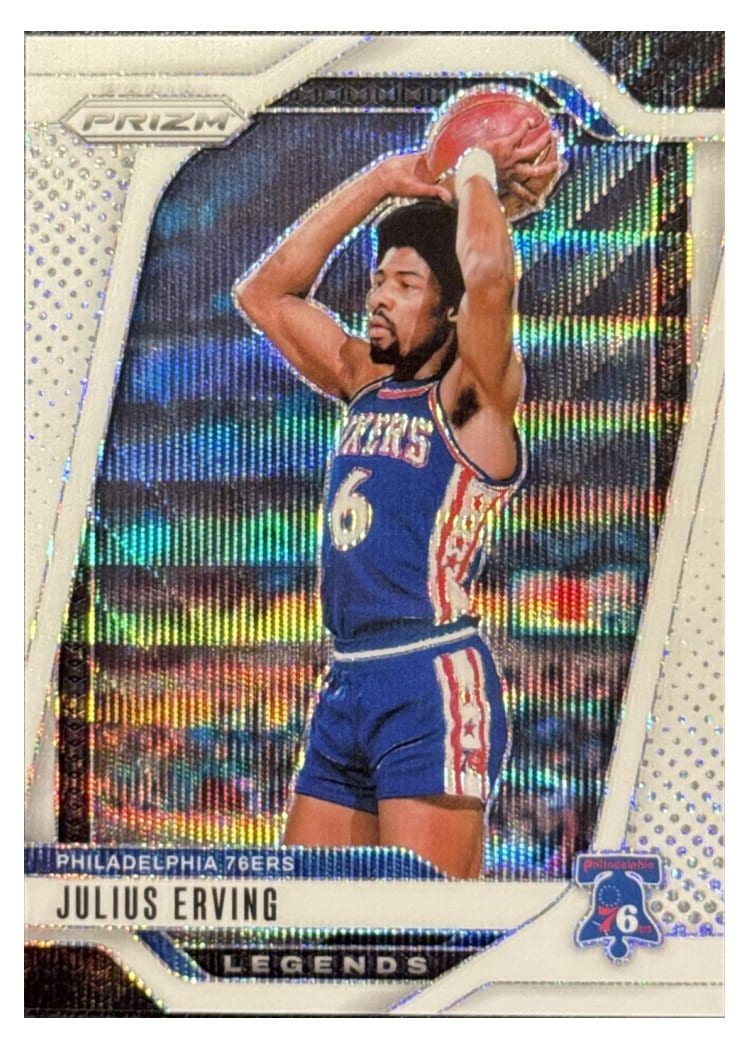2024-25 Panini Prizm Base Set Julius Erving #292 card