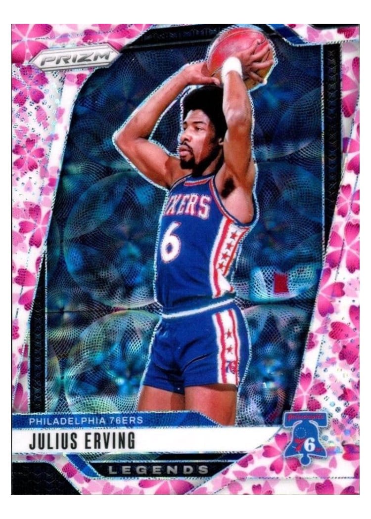 2024-25 Panini Prizm Base Set Julius Erving #292 card