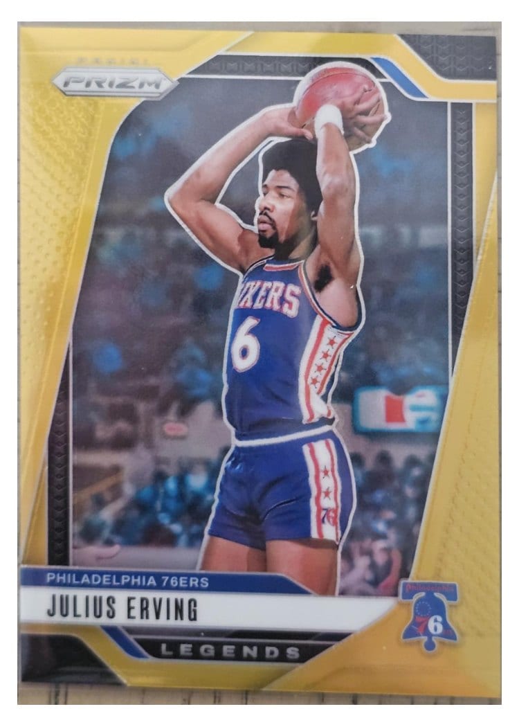 2024-25 Panini Prizm Base Set Julius Erving #292 card