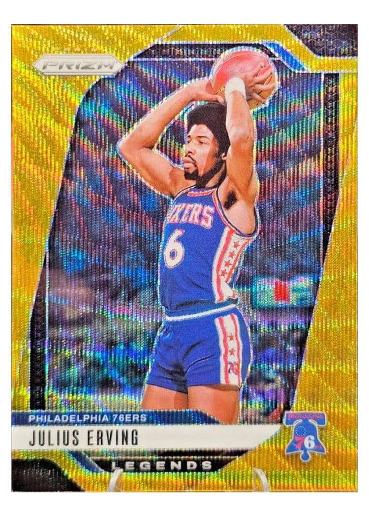 2024-25 Panini Prizm Base Set Julius Erving #292 card