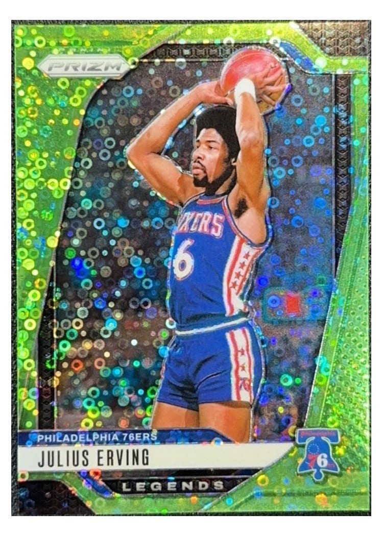 2024-25 Panini Prizm Base Set Julius Erving #292 card