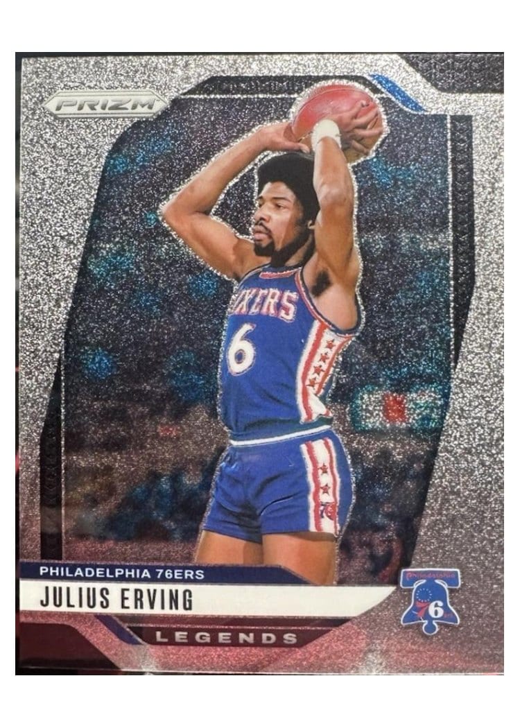 2024-25 Panini Prizm Base Set Julius Erving #292 card