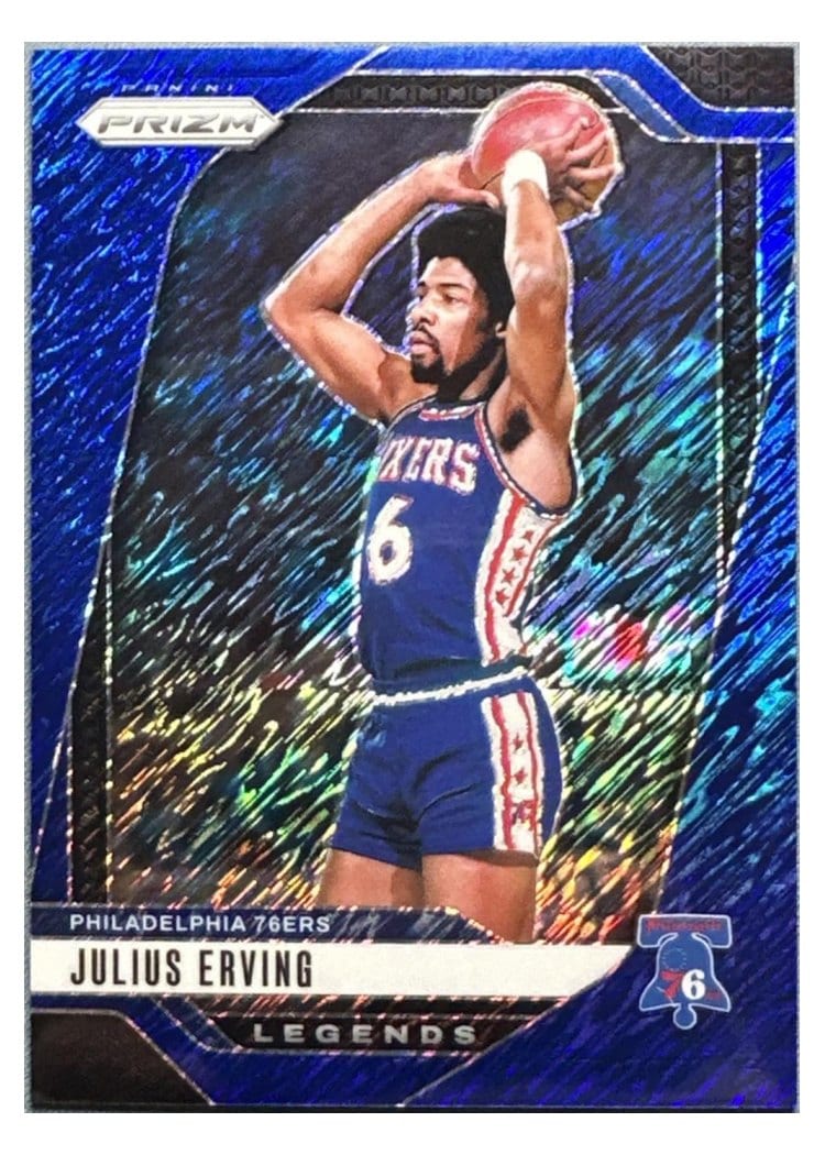 2024-25 Panini Prizm Base Set Julius Erving #292 card