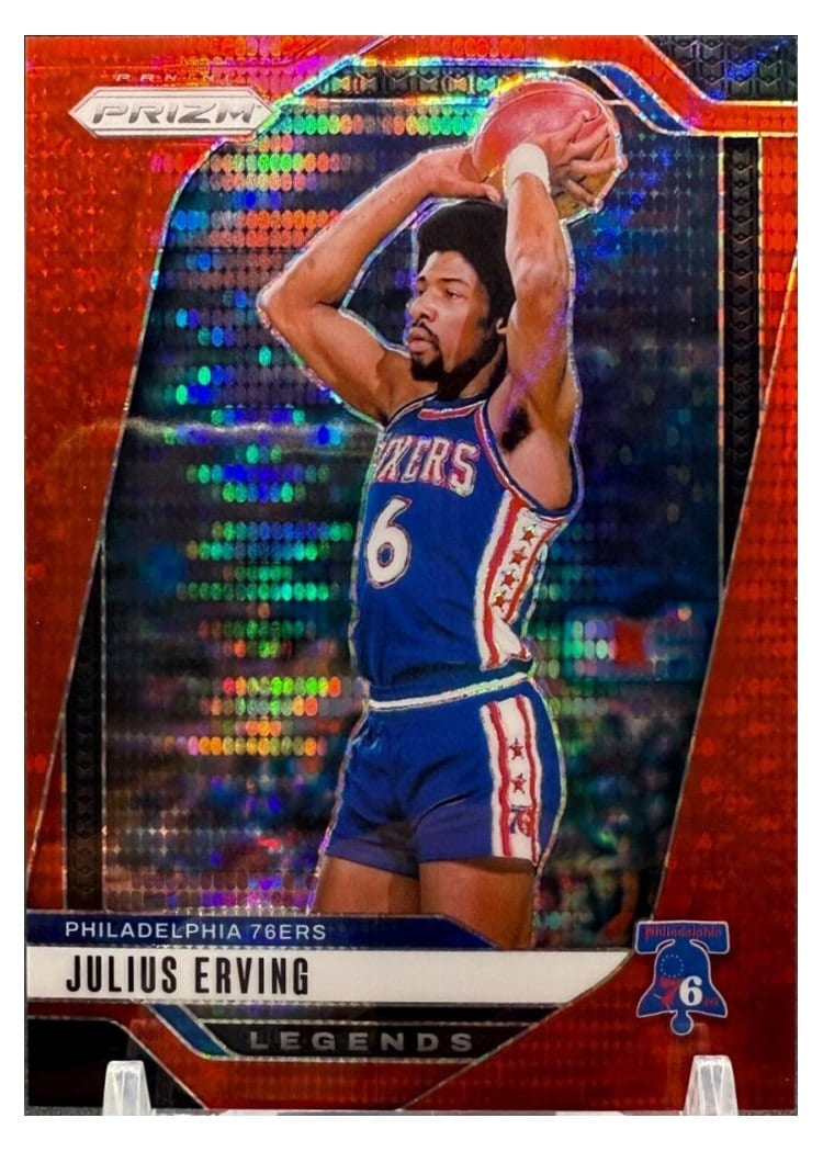 2024-25 Panini Prizm Base Set Julius Erving #292 card