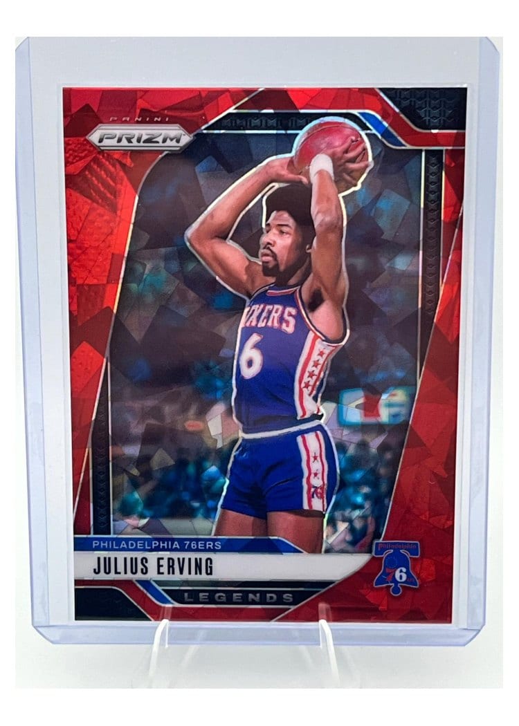 2024-25 Panini Prizm Base Set Julius Erving #292 card