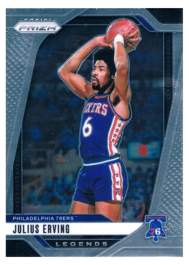 2024-25 Panini Prizm Base Set Julius Erving #292 card