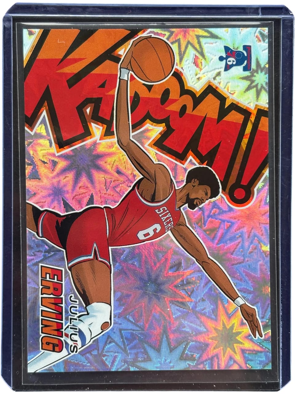 2024 Panini Revolution Kaboom Horizontal Julius Erving #31 card