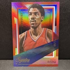 2025-26 Panini Signature Series Profiles Julius Erving #8 card