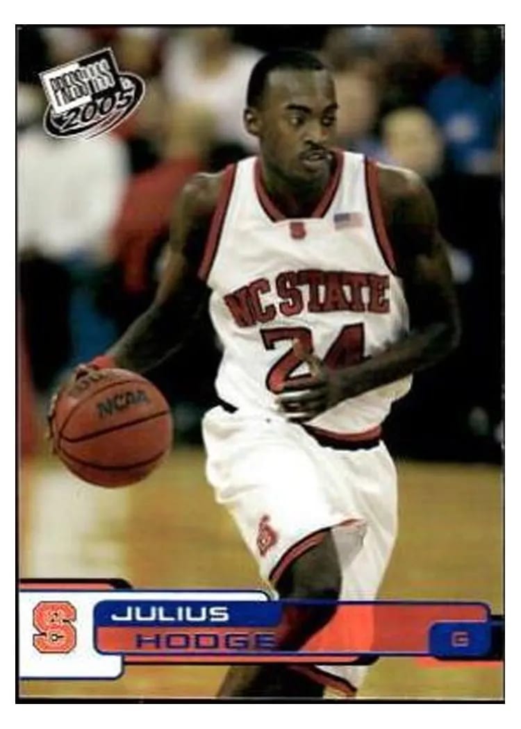 2005 Press Pass Julius Hodge #20 card