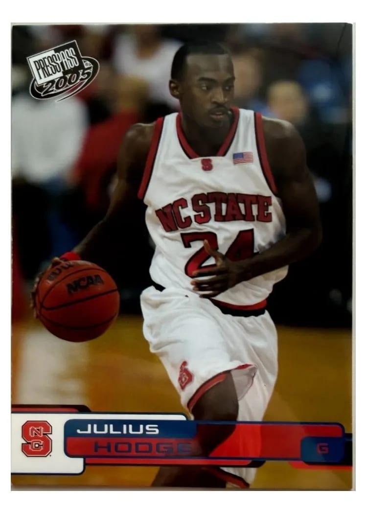 2005 Press Pass Julius Hodge #B20 card