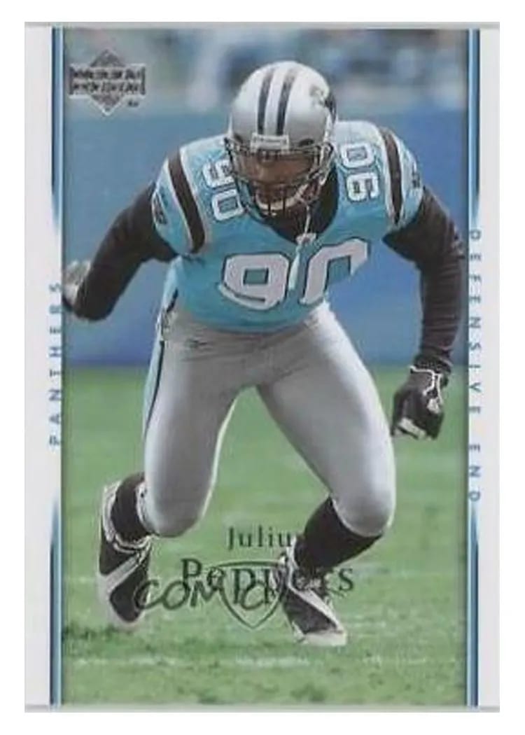 2007 Upper Deck Julius Peppers #24 card