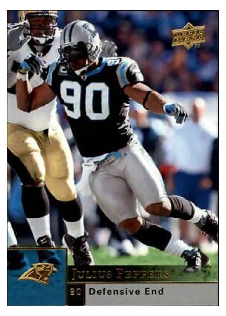 2009 Upper Deck Julius Peppers #34 card