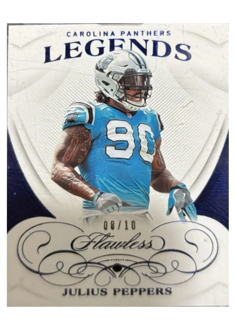 2019 Panini Flawless Base Ruby Julius Peppers #75 card