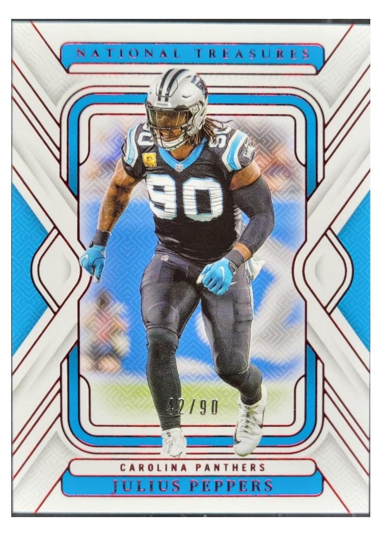 2024 Panini National Treasures Base Set Julius Peppers #15 card
