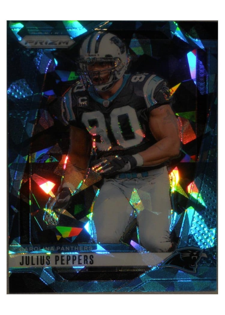 2024 Panini Prizm Base Set Julius Peppers Blue Ice #43 card