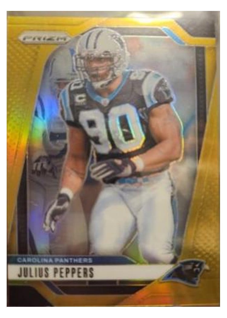 2024 Panini Prizm Base Set Julius Peppers Gold #43 card