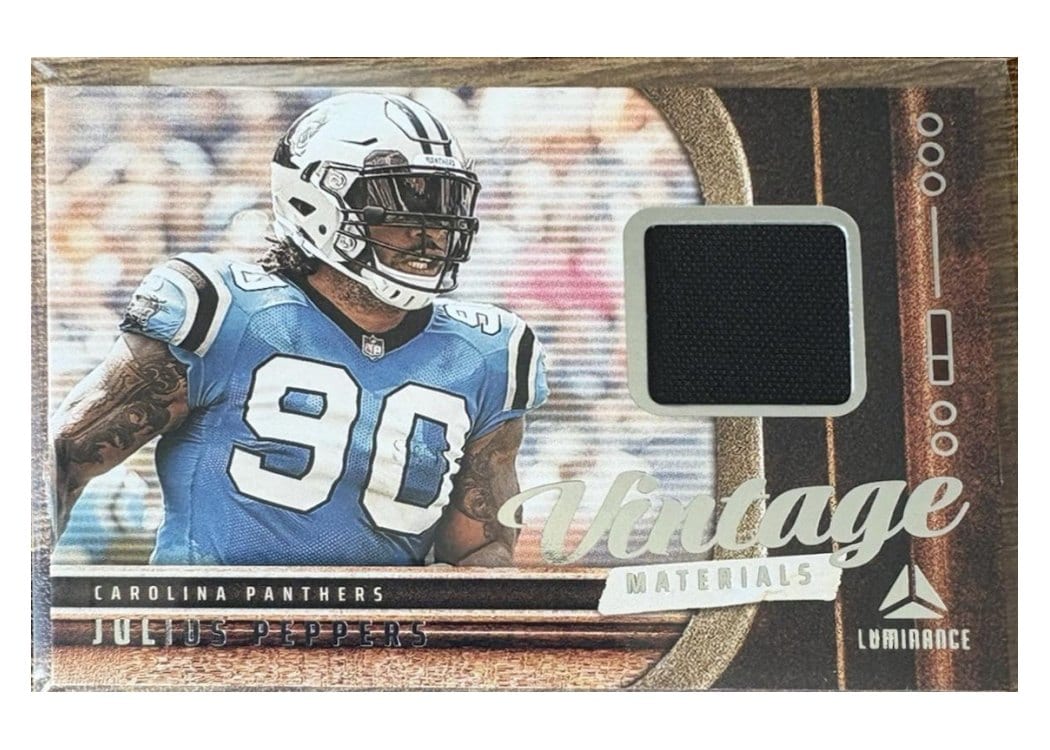 2025 Panini Luminance Vintage Materials Julius Peppers #10 card