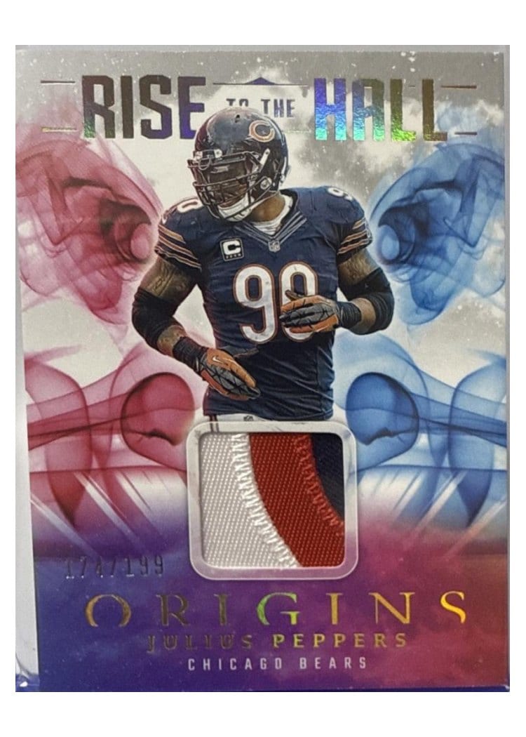 2025 Panini Origins Rise to the Hall Relics Julius Peppers #24 card