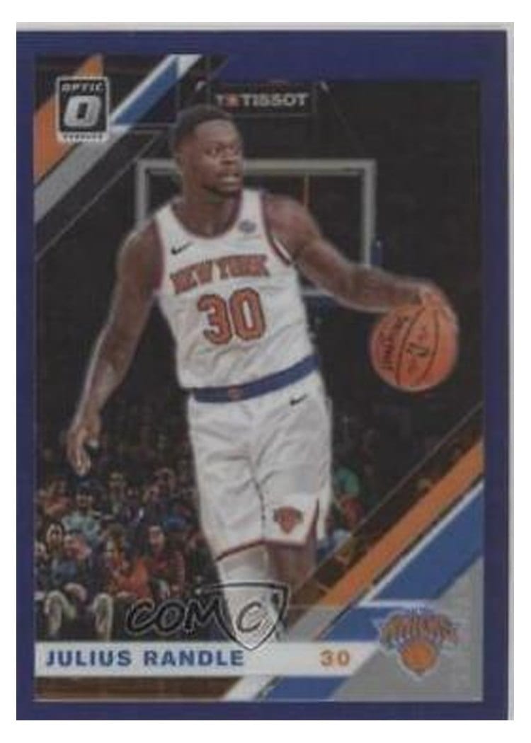 2019-20 Donruss Optic Base Set Julius Randle Purple #73 card